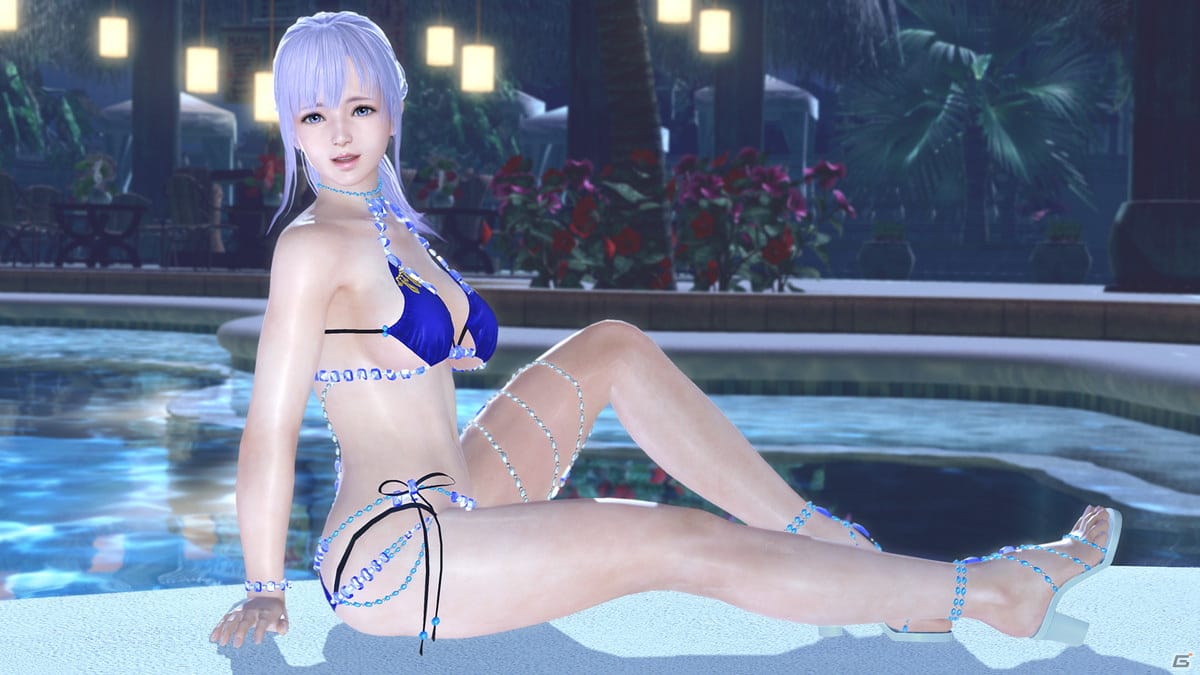 Dead or Alive Xtreme Venus Vacation Sparkling Blue 3 Dead or Alive Xtreme Venus Vacation Sparkling Blue 2