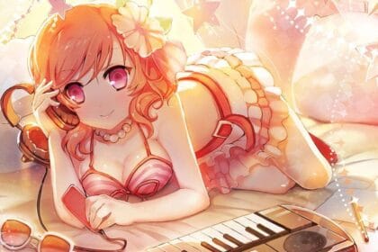 Anime sexy girl wall 2