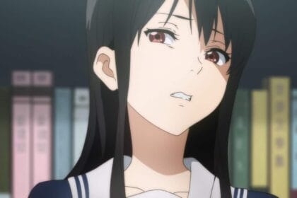 Anime girl disgusted