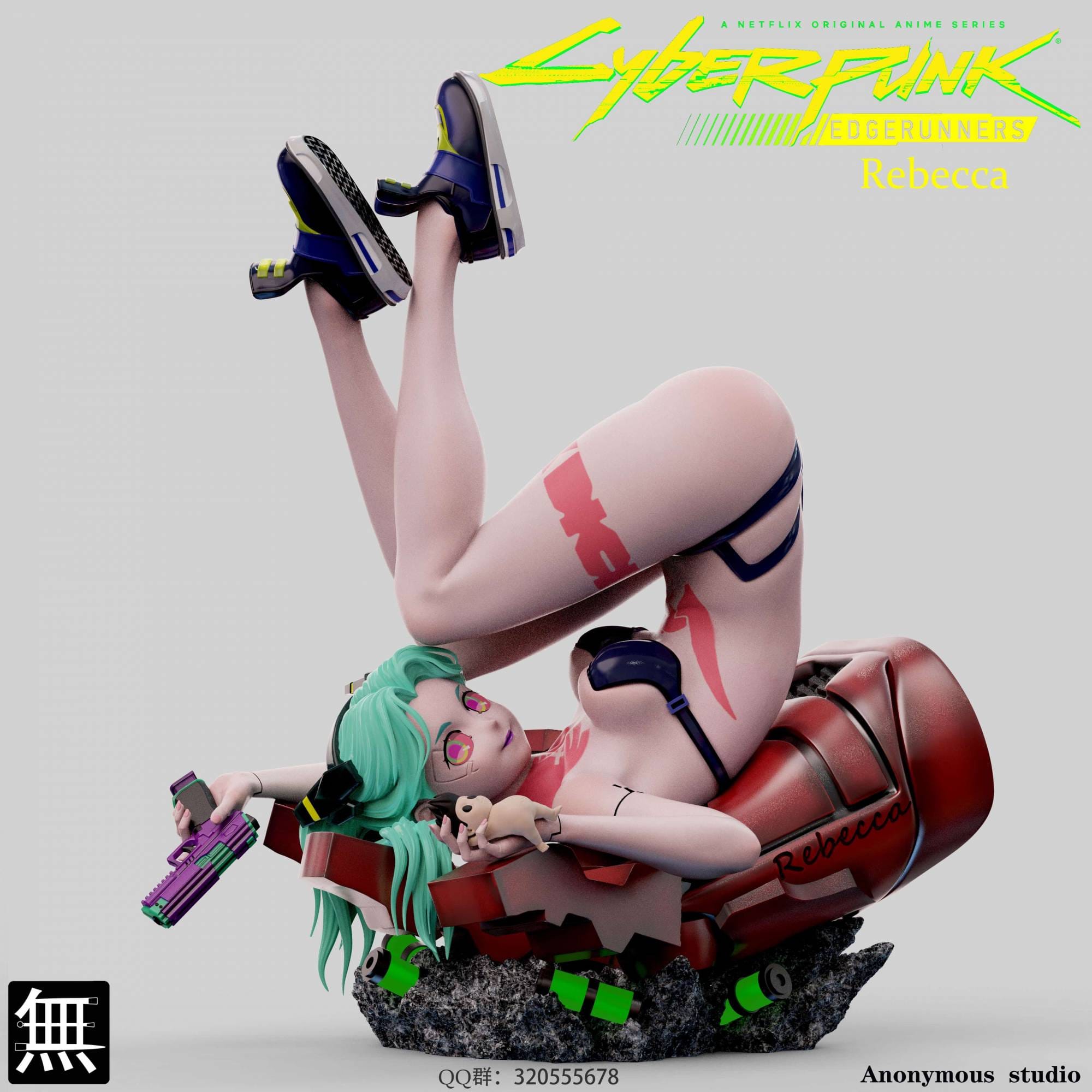 Cyberpunk Edgerunners figura porno Rebeccca ANONYMOUS STUDIO 3 Cyberpunk Edgerunners figura porno Rebeccca ANONYMOUS STUDIO 3