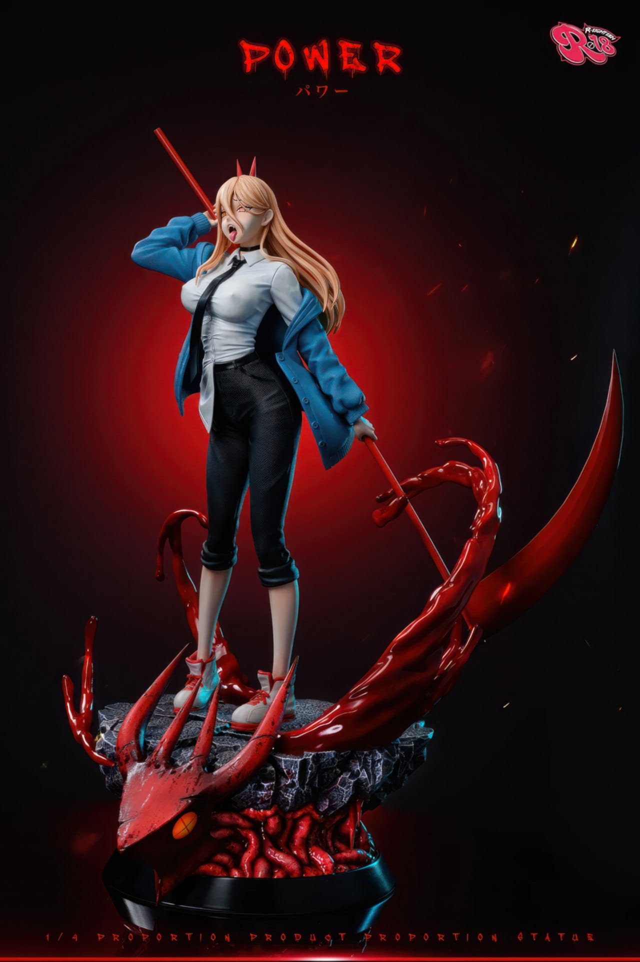 Figura 18 Chainsaw Man Power R18 Studio 3 ind Figura 18 Chainsaw Man Power R18 Studio 3 ind