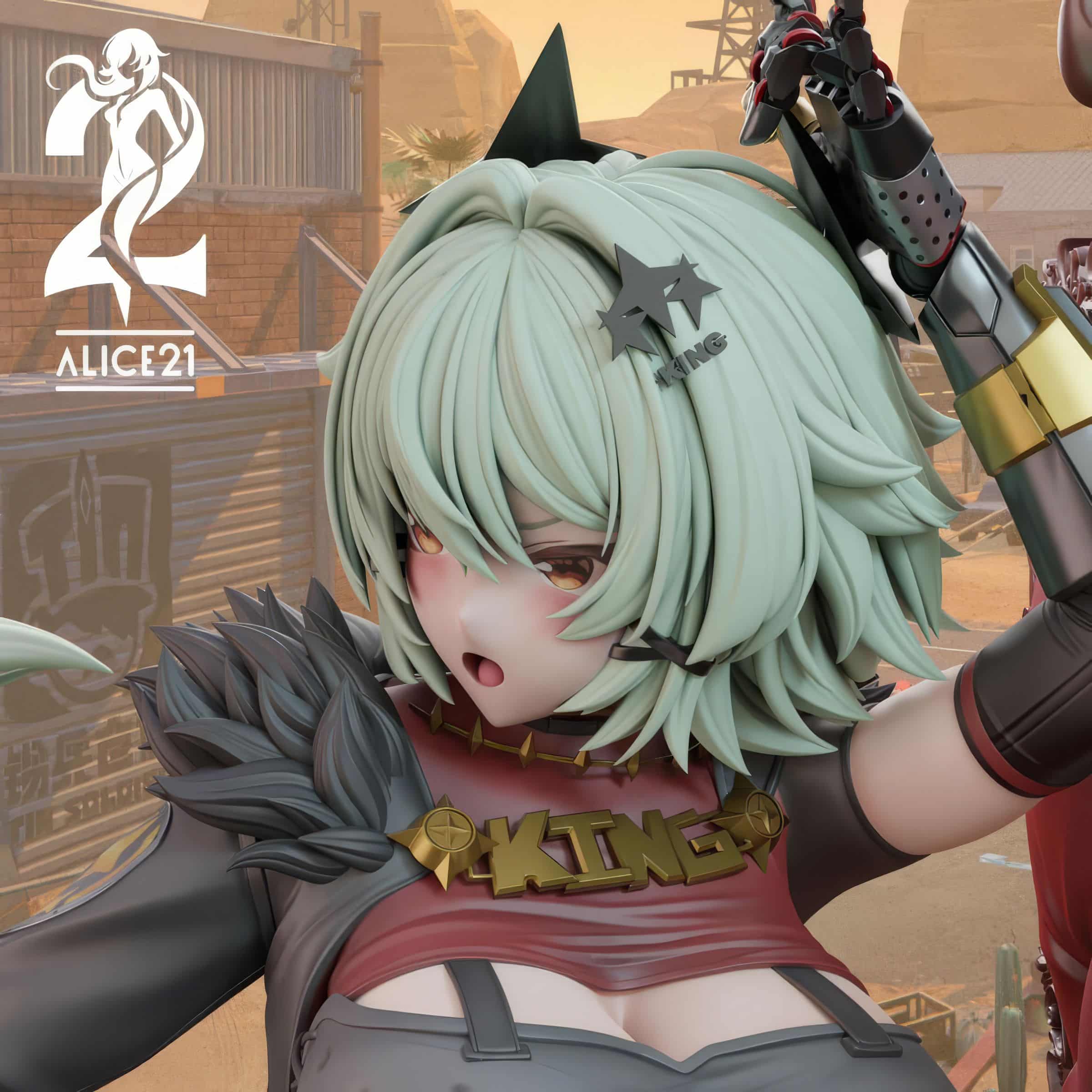 Caesar King de Zenless Zone Zero te demuestra sus dotes en esta figura 18 3 Caesar King de Zenless Zone Zero te demuestra sus dotes en esta figura 18 3