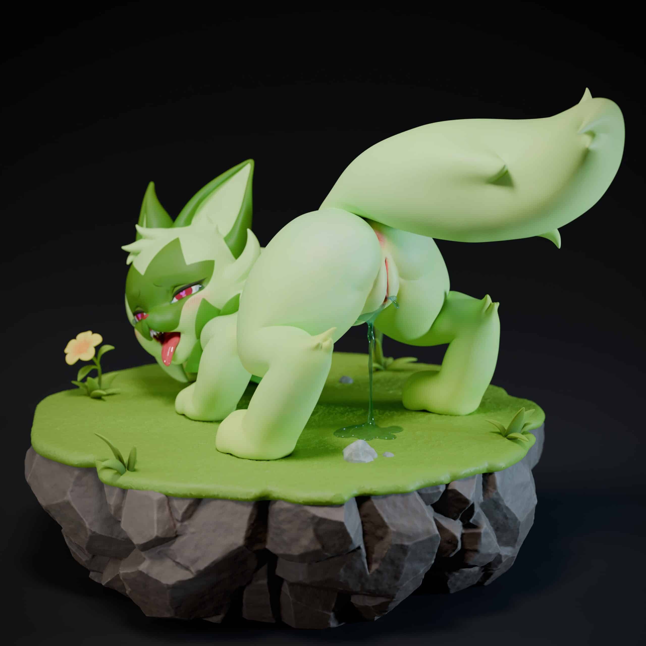 Spirit Demon Studio Pokemon Sprigatito figura h 1 scaled Spirit Demon Studio Pokemon Sprigatito figura h 1 scaled
