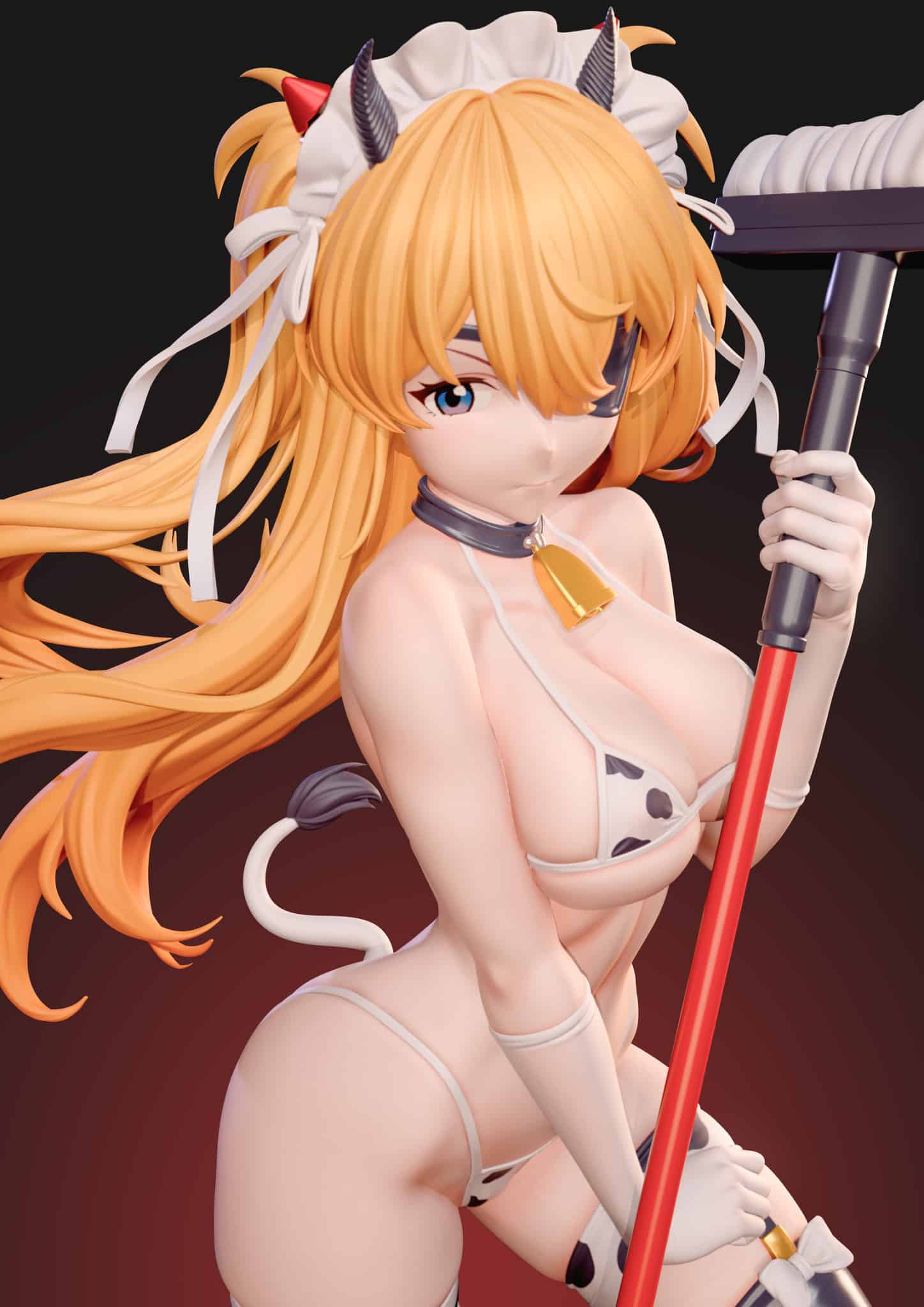 ZiYe Studio Neon Genesis Evangelion Soryu Asuka Langley Cow Maid 2 ZiYe Studio Neon Genesis Evangelion Soryu Asuka Langley Cow Maid 2
