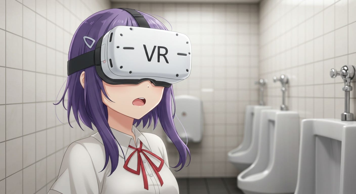 chica anime vr bano chica anime VR