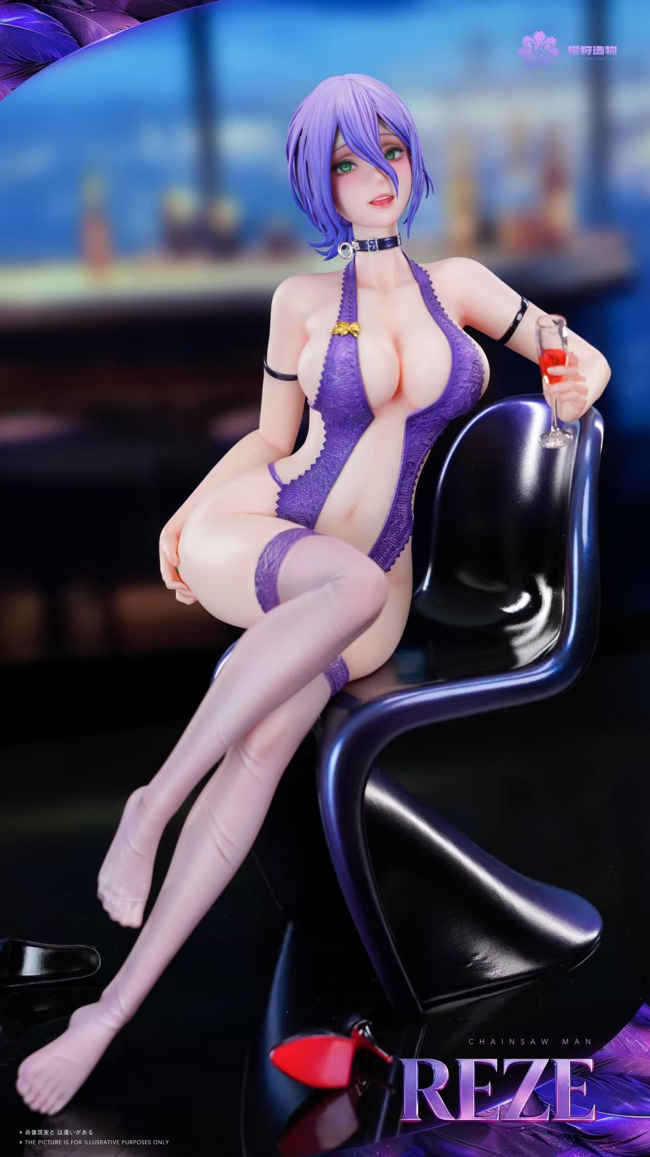 Chainsaw Man Reze 16 Scale SAKURAKARI CREATION 3 Reze 1/6 de Ying Shou Zao Wu Studio: La figura +18 más elegante y seductora de Chainsaw Man